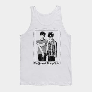 Jesus & Mary Chain Vintage Look Fan Design Tank Top